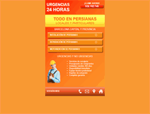Tablet Screenshot of persianasweb.es